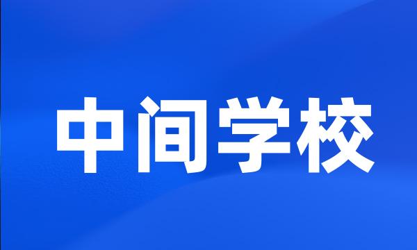 中间学校