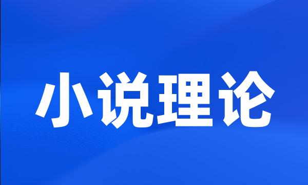 小说理论