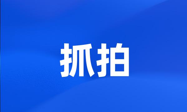 抓拍