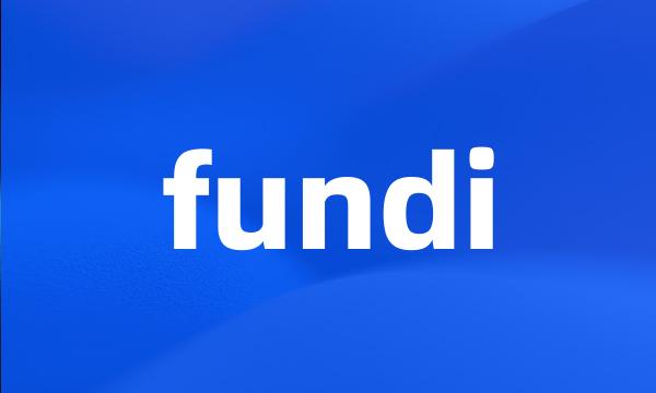 fundi