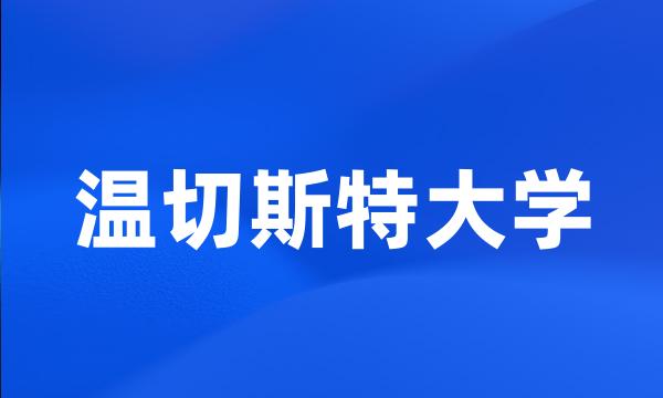 温切斯特大学