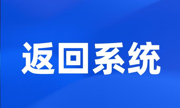 返回系统