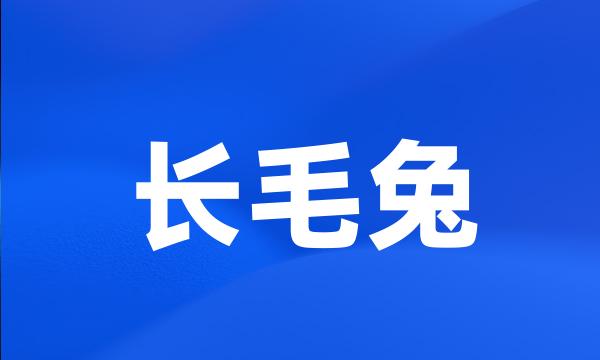 长毛兔