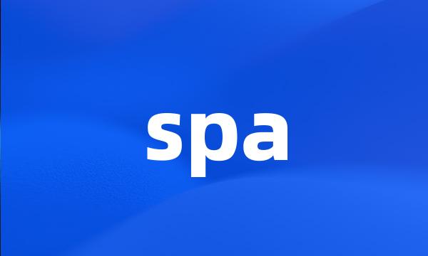 spa