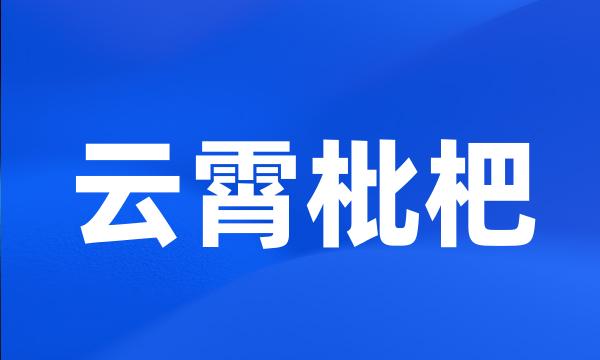 云霄枇杷