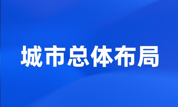 城市总体布局