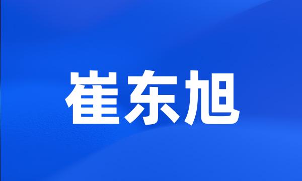 崔东旭