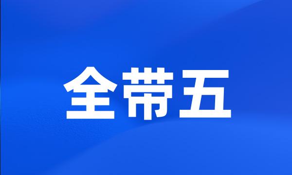 全带五