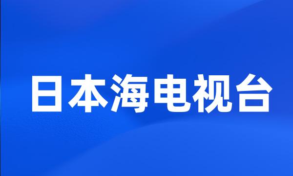 日本海电视台