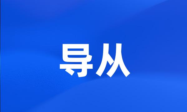 导从