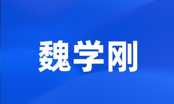 魏学刚