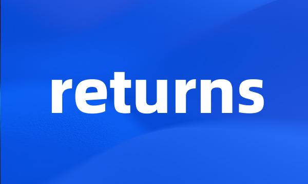 returns