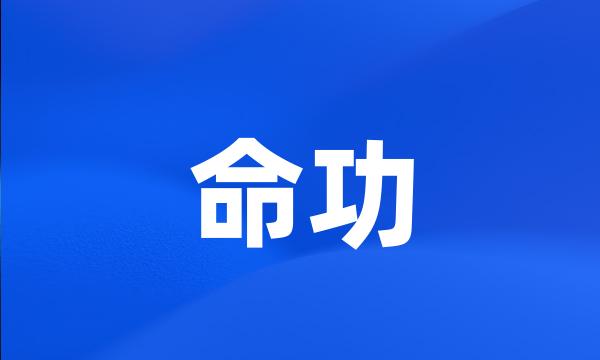 命功