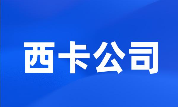 西卡公司