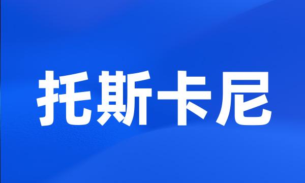 托斯卡尼