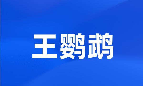 王鹦鹉