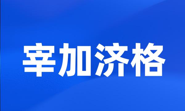 宰加济格