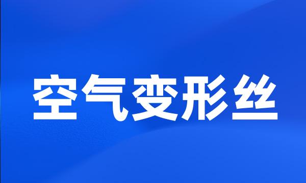 空气变形丝