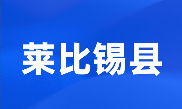 莱比锡县