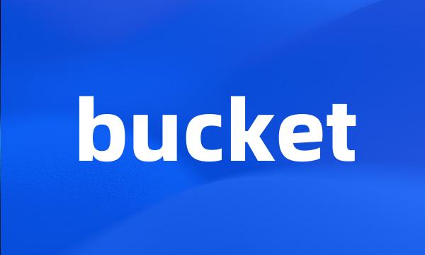 bucket