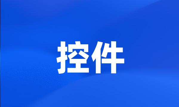 控件