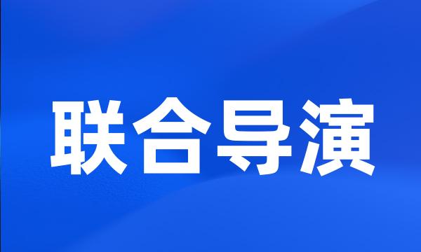 联合导演