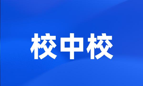 校中校