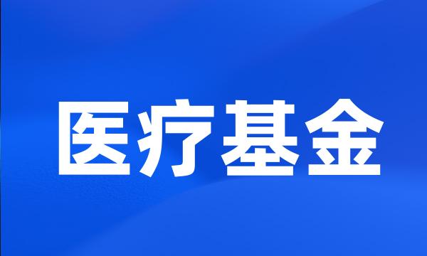 医疗基金