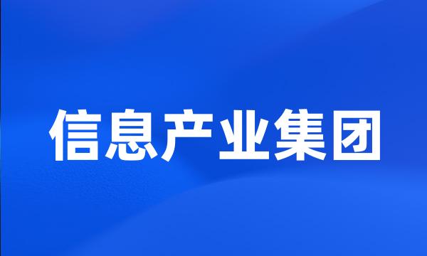 信息产业集团