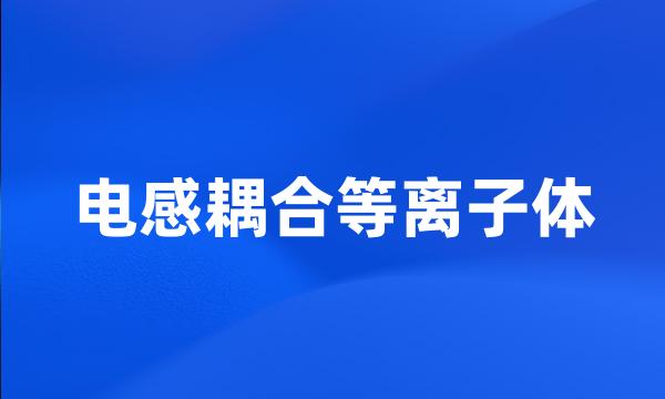 电感耦合等离子体