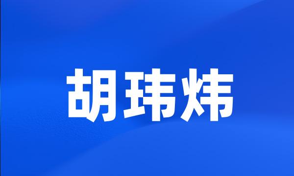 胡玮炜