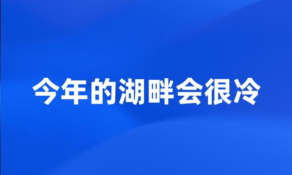 今年的湖畔会很冷