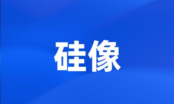 硅像