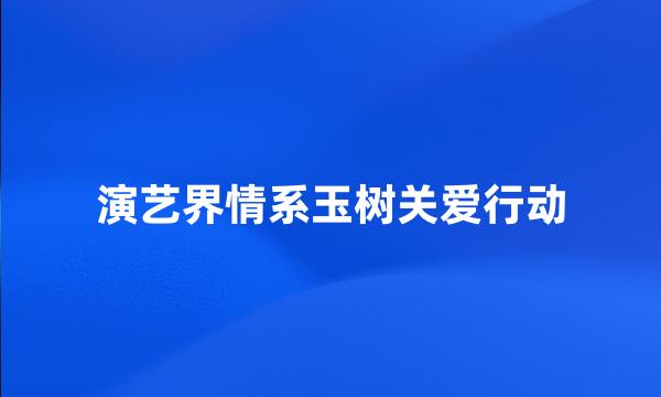 演艺界情系玉树关爱行动