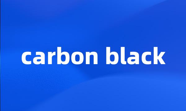 carbon black