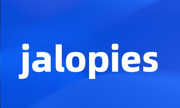 jalopies