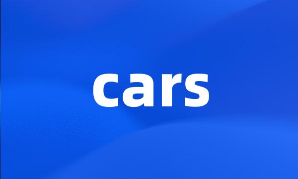 cars