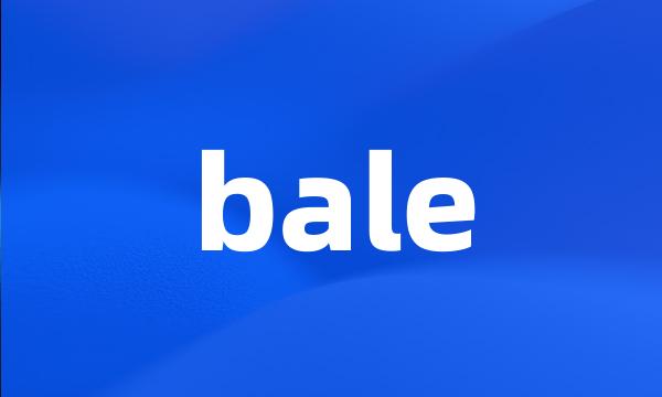 bale