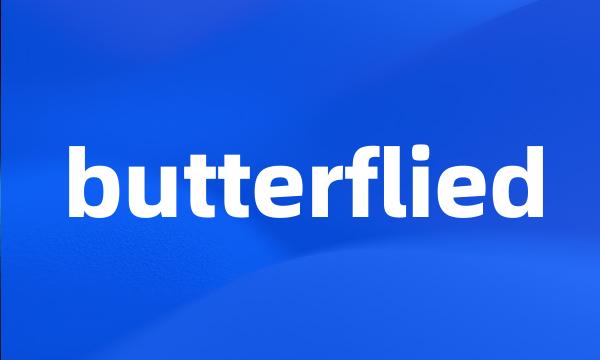 butterflied