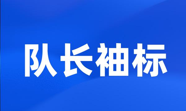 队长袖标