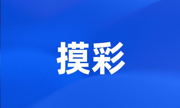 摸彩