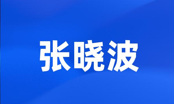 张晓波