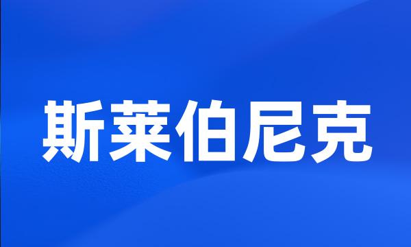 斯莱伯尼克