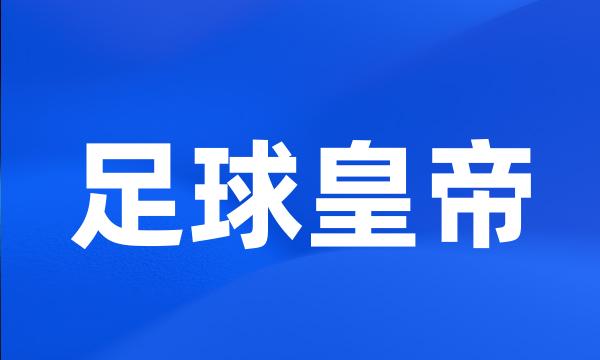 足球皇帝