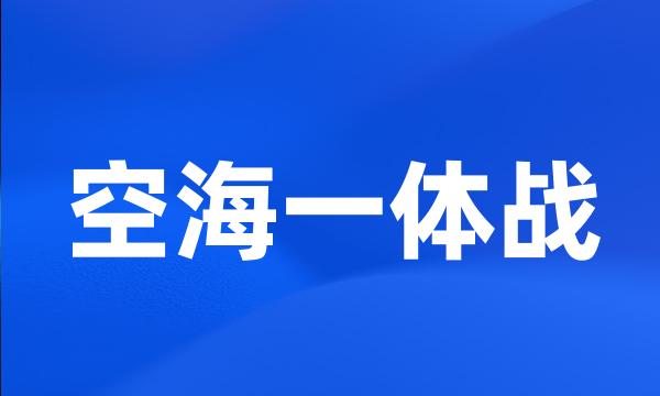 空海一体战