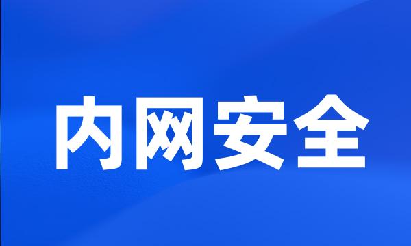 内网安全