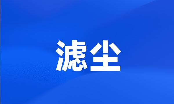 滤尘