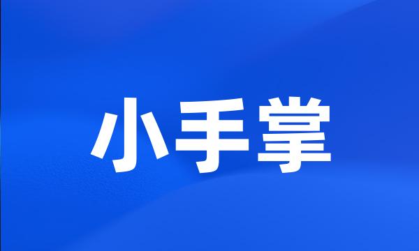 小手掌