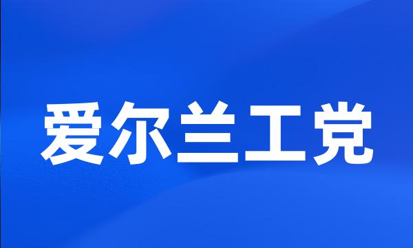 爱尔兰工党