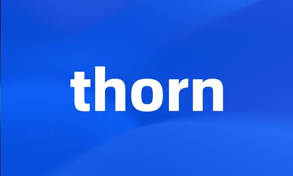 thorn